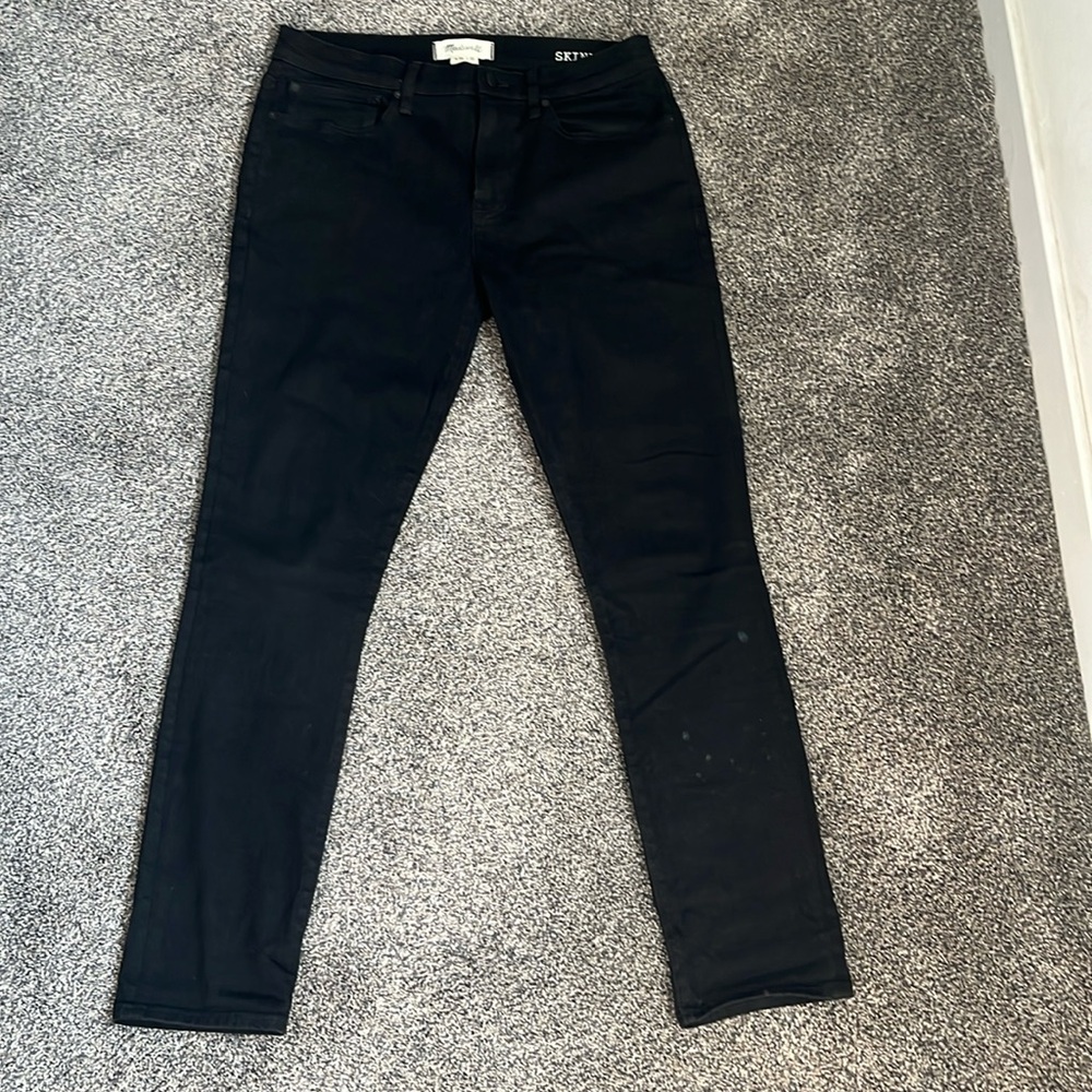 Madewell skinny jeans - black
